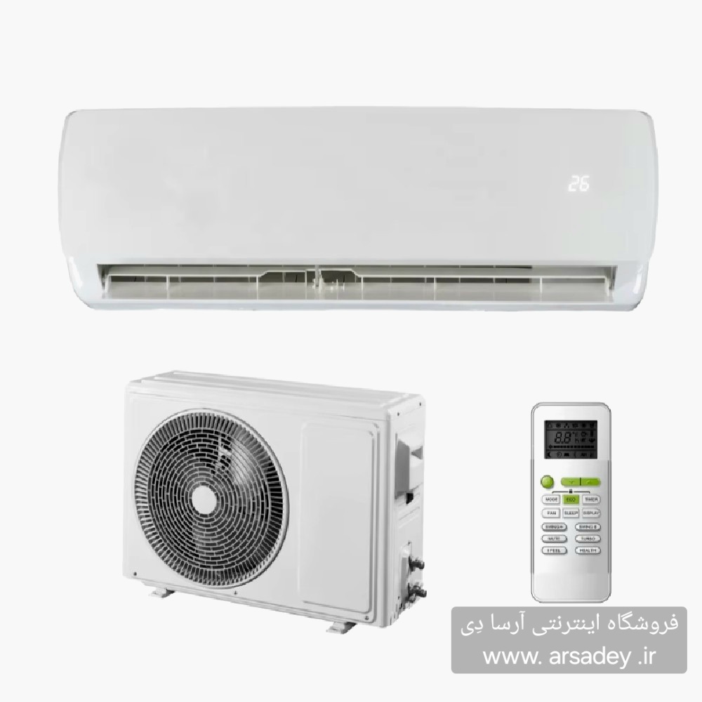 کولر گازی در حجم ها و برندهای مختلف 
